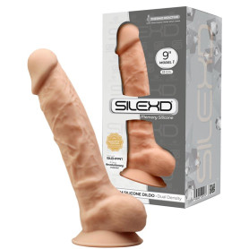 Dildo anale vaginale in silicone realistico Model 1 23 cm