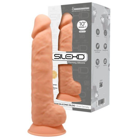 Dildo vaginale anale con ventosa maxi in silicone realistico Model 1 26.6 cm