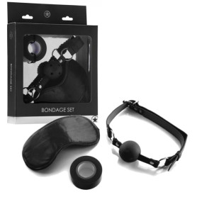 Set bondage nero per coppia OUCH!