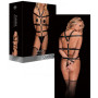 Costrittivo bondage sexy imbracatura sadomaso CLAUDIA PRETTY PERFECTION BLACK