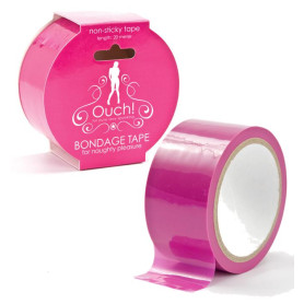 NASTRO PER IL CORPO FUCSIA BONDAGE TAPE - PINK OUCH!