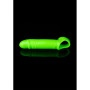 Guaina fallica per allungamento ingrandimento pene Glow in the dark penis sleeve