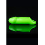 Guaina fallica manicotto per allungamento pene Smooth Thick Stretchy Penis Sleeve - GitD - Neon Green