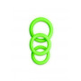 Kit anello fallico ritardante per pene 3 pcs Cock Ring Set - Glow in the Dark - Neon Green