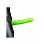 fallo vaginale anale dildo indossabile Twisted Hollow Strap-on - 8'' / 20 cm GitD