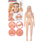 Bambola gonfiabile stimolatore uomo vagina ano realistica sexy real love doll