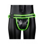 Perizoma intimo sexy sospensorio uomo Buckle Jock Strap - GitD - Neon Green/Black