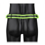 Perizoma intimo sexy sospensorio uomo Buckle Jock Strap - GitD - Neon Green/Black