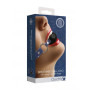 Morso sadomaso sexy Ball Gag With Roughend Denim Straps Blue