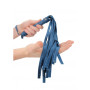 Frustino sadomaso sexy mistress Flogger Roughend Denim Style Blue