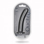 Dildo vaginale in silicone con ventosa Smooth G-Spot Dildo 7'' / 17 cm Gun Metal