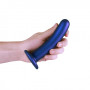 Dildo vaginale per punto g con ventosa Smooth G-Spot Dildo 6'' / 14,5 cm Metallic Blue