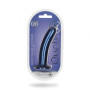 Dildo vaginale per punto g con ventosa Smooth G-Spot Dildo 6'' / 14,5 cm Metallic Blue