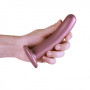 Dildo vaginale per punto g con ventosa Smooth G-Spot Dildo 6'' / 14,5 cm Rose Gold