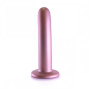 Dildo vaginale per punto g con ventosa Smooth G-Spot Dildo 6'' / 14,5 cm Rose Gold