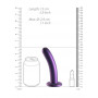 Dildo vaginale con ventosa Smooth G-Spot Dildo 6'' / 14,5 cm Metallic Purple