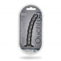 Dildo vaginale in silicone a sfere Beaded G-Spot Dildo 6,5'' / 16,5 cm Gun Metal