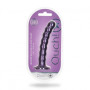 Dildo vaginale a sfere per punto G Beaded G-Spot Dildo 6,5'' / 16,5 cm Metallic Purple