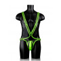 Body bondage sexy imbracatura sadomaso Full Body Harness Glow in the Dark