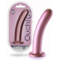 Dildo liscio con ventosa in silicone vaginale Smooth G-Spot Dildo 17 cm Rose Gold