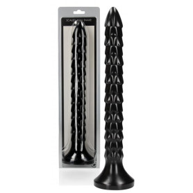 Dildo maxi anale con ventosa Scaled Anal Snake 30 cm Black