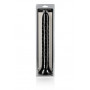 Dildo anale maxi con ventosa Swirled Anal Snake 30 cm Black