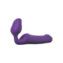 Dildo vaginale anale clitoride indossabile in silicone Queens L