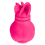 stimolatore vaginale clitoride vibrante rotante in silicone caress