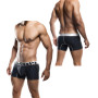 Boxer uomo nero a vita bassa MaleBasics Microfiber black