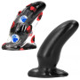Dildo piccolo vaginale per punto G 16 cm all black