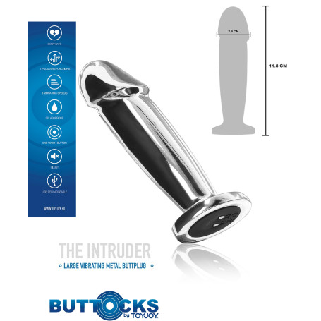 Plug anale vibrante The Intruder Buttplug