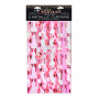 Striscioni con peni glitterati Penis Foil Curtain Set of 2