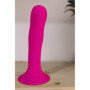 Dildo in silicone vaginale anale con ventosa Hitsens 4 Fucsia