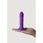 Dildo in silicone anale vaginale con ventosa Hitsens 6 Purple