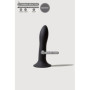 Dildo vaginale anale in silicone con ventosa Hitsens 5 Black