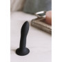 Dildo vaginale anale in silicone con ventosa Hitsens 5 Black