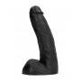 Dildo vaginale anale realistico grande per fisting 22 cm all black