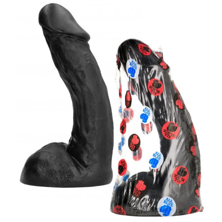 Dildo maxi per fisting fallo vaginale anale realistico 29 cm all black