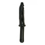 Dildo realistico vaginale anale con impugnatura fallo maxi 31 cm All Black