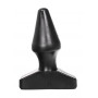 Plug anale vaginale grande dilatatore per fisting 16 cm all black