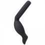 Anello ritardante per pene e testicoli Dual Enhancer Black