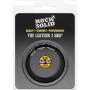 Anello fallico ritardante The Leather 3 Snap Black