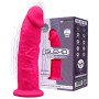 Vibratore vaginale anale con ventosa Model 2 17.5 cm pink