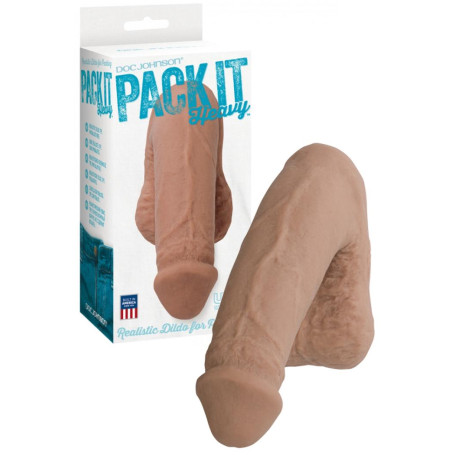 Pene finto indossabile Pack It Heavy Caramel