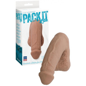 Pene finto realistico Pack It Lite Caramel