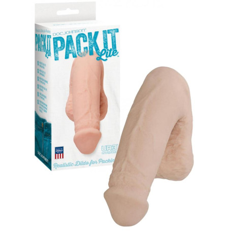 Pene finto realistico Pack It Lite Vanilla