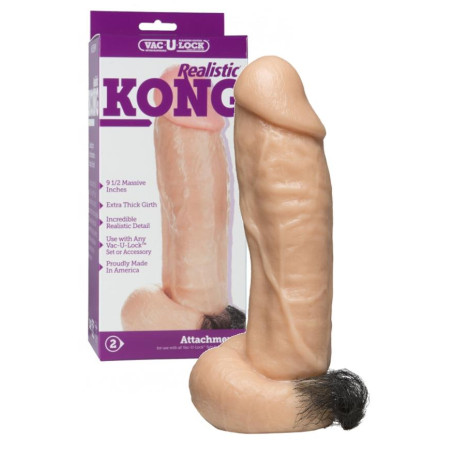 Fallo grande realistico vaginale anale Realistic® KONG Vanilla