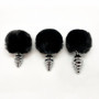 Plug anale piccolo in metallo con coda Metal Anal Fluffy Twist Plug S