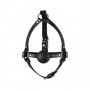 Imbracatura viso con morso sadomaso Head Harness with Solid Ball Gag Black