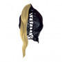 Maschera bondage con coda sexy Mask with Blonde Ponytail Black